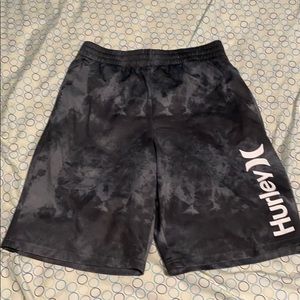 Boys Hurley dri-fit tie dye shorts